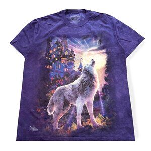 Secondhand The Mountain, Howling Wolf & Castle T-Shirt